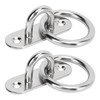 2pcs Stainless Steel Pad Eye Plate High Strength Highly Polished