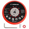 Poweka Sanding Disc 150 mm with Hook and Loop Multihole
