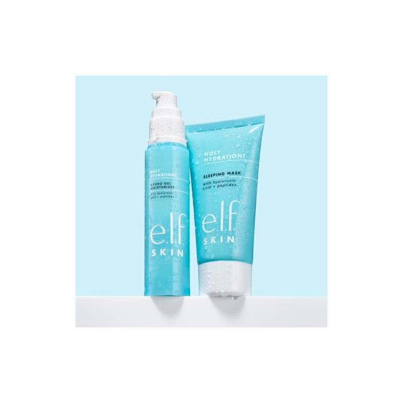 e.l.f. Holy Hydration Sleep, Ultra-Hydrating Dual-Use Face Mask, Replenishes Nourishes