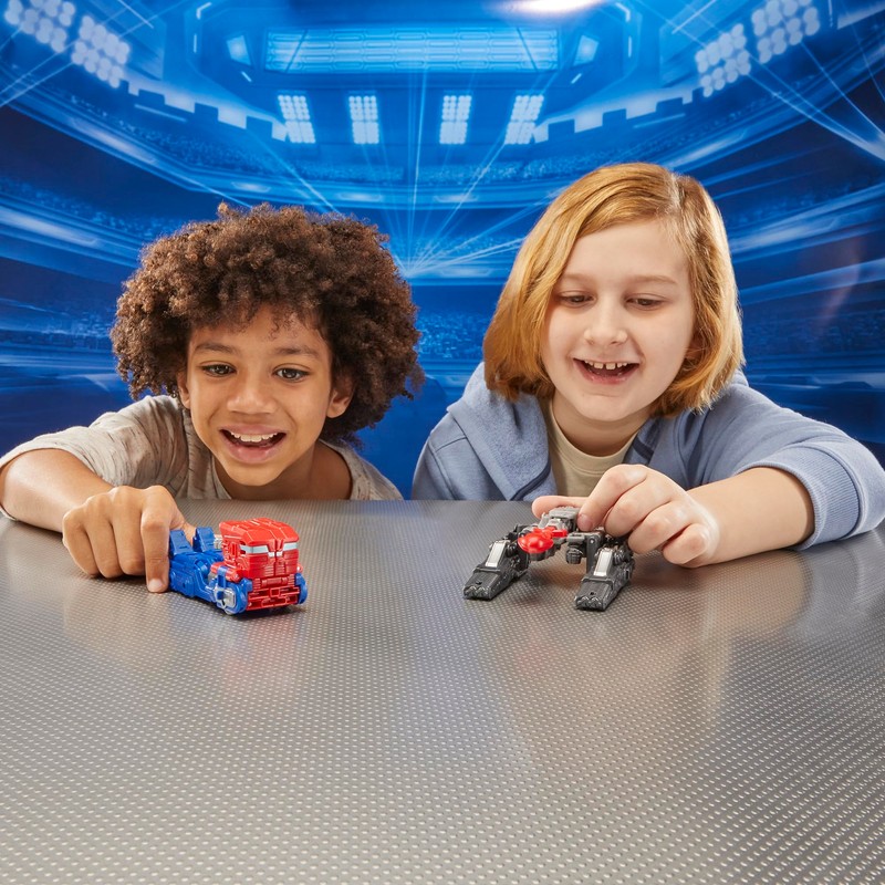 Transformers Transformers One Robot Battlers, Pack de 2 Figurines Optimus