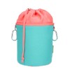 trendfinding Canvas Fabric Clothes Peg Bag with 2 Carabiner Hooks