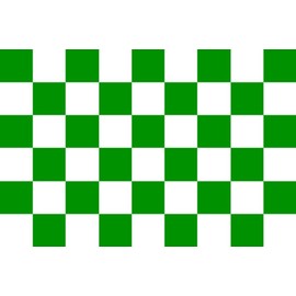 Green & White Flag