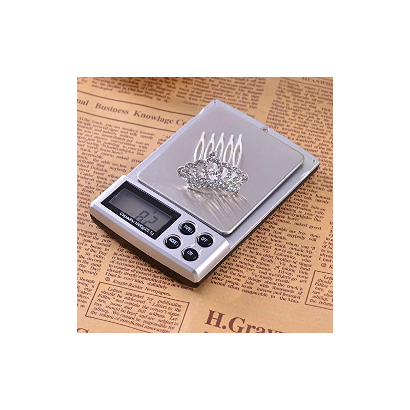 Jewellery Scale, Coin Scale, Pocket Scale, 200g/0.01g, with Backlit LCD