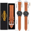 CORROPELLE Watch Band, Genuine Leather, Quick Release, 0.75, 0.7, 0.87,