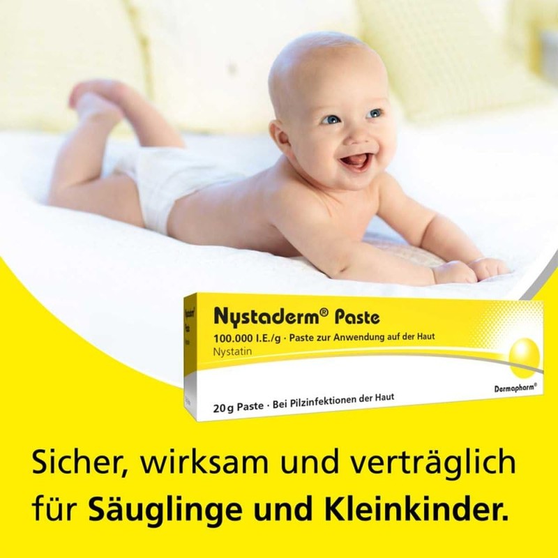 Nystaderm Paste 50 g against nappy rash