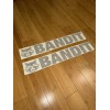 Brush Bandit Wood Chipper Decals 36” (Set Of 2) Aftermarket