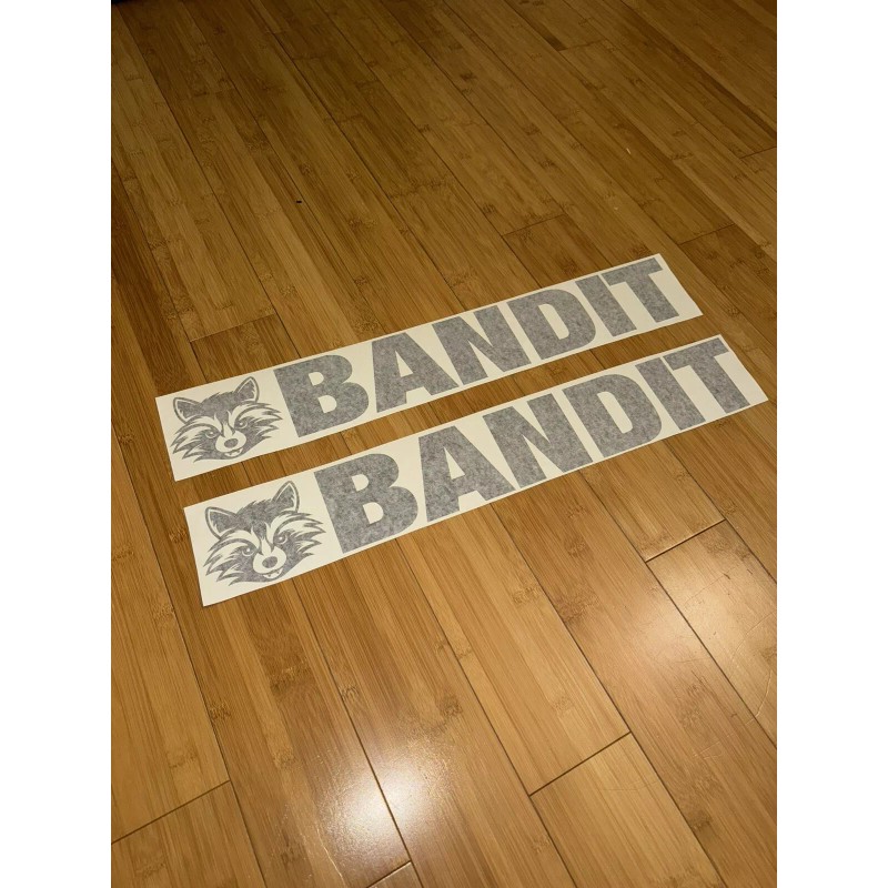 Brush Bandit Wood Chipper Decals 36” (Set Of 2) Aftermarket