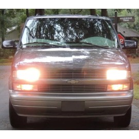 MrTailLight.com 95 05 Chevy Astro GMC Safari Van High Beam Kit, Turns On All 4 Head Lights!!