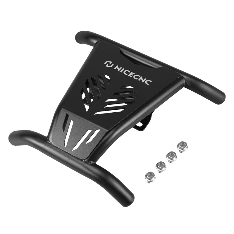 NICECNC Aluminum Front Bumper Protector Compatible with Yamaha Raptor 700