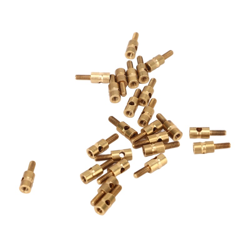 RC Model Pushrod Linkage Stopper 1.5mm Interface Brass Quick Adjust