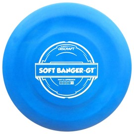 Discraft Putter Line Soft Banger GT Putt and Approach Golf Disc [Colors May Vary] - 170-172g