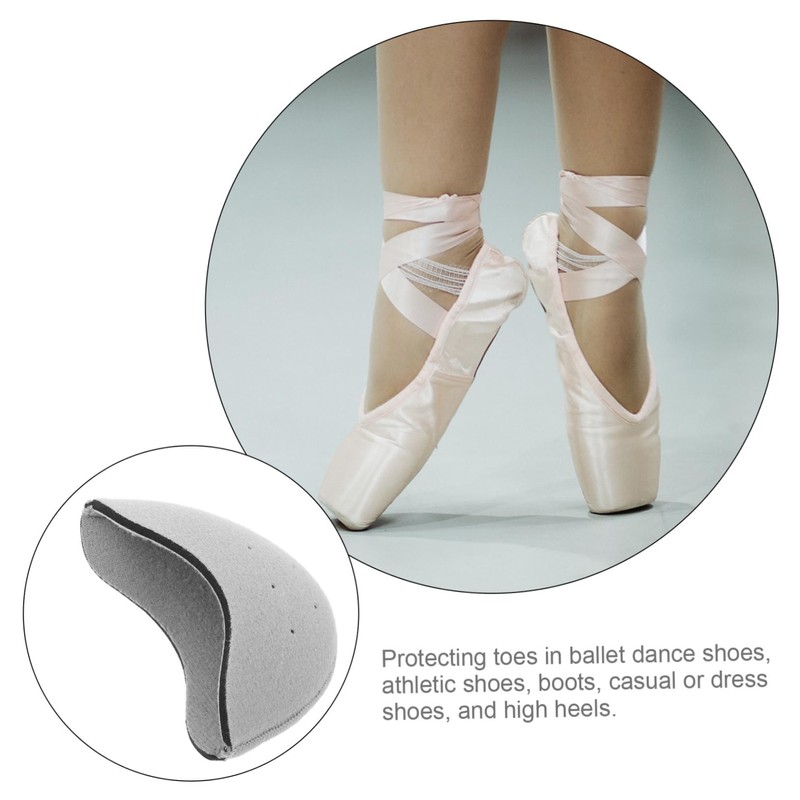BIUDECO 1 Pair Pointe Pad Toe Protectors Gel Toe Protectors