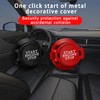 Adunsiaoto Car Outlet Engine Push Start Stop Button Cover, Car