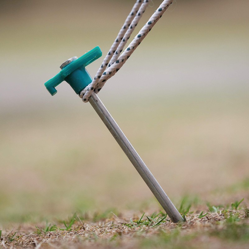 Cao Camping Pack of 6 Tent Pegs for Hard Ground,