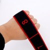 4pcs Numbered Fitness Resistance Bands, Stretching Strap with Clear Markings