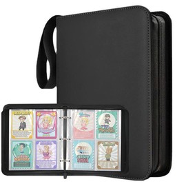 YoKiStar Card File, 9-Pocket Trading Card File, High Capacity, Can Store Up to 900 Cards, Waterproof PU Material, Card Storage, Card Binder, Transparent Sheets, Double-Sided Use, 50 Pages, For