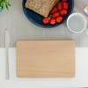 LAUBLUST Breakfast Board Made of Beech Wood Natural Approx. 24