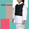 Taekwondo Chest Protector Thickened EVA Liner Shock Absorption Boxing Chest