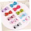 Baluue 40Pcs Hair Clips Adorable Bow Hair Accessories for Durable
