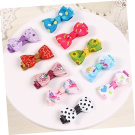 Baluue 40Pcs Hair Clips Adorable Bow Hair Accessories for Durable Non Slip Barrettes for Everyday Styles Birthday for Little