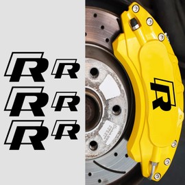 Brake Caliper Sticker [Provide Dozens of Patterns for You to Choose] Black