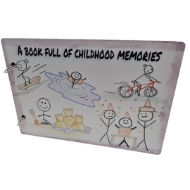 Scrapbook of Childhood Memories, Remember Your Childhood Forever. (uv240-scrap-childhood)