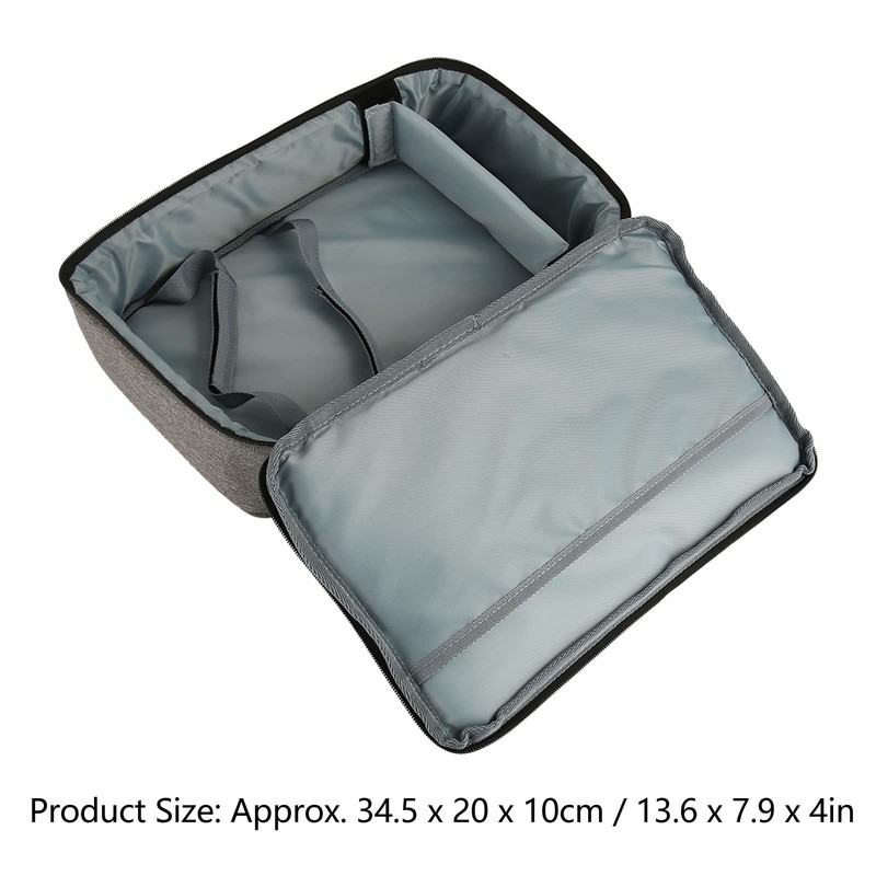 Projector Bag with Storage Pockets for Accessories, Compatible with Most