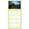 Family Planner 2025 - Agricultural Technology with 5 Columns (Wall