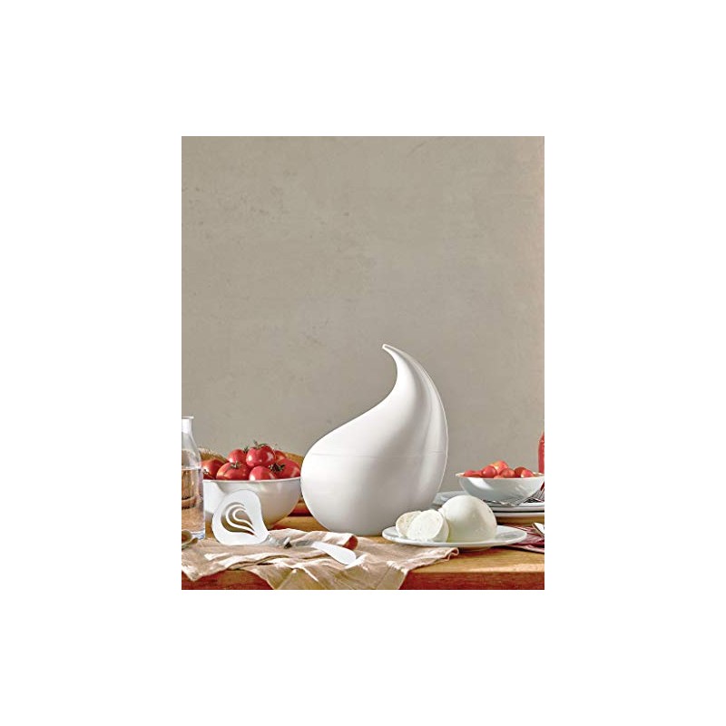 Alessi Nunziatella ESI24 - Design Perforated Ladle for Mozzarella, 18/10