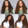 Chocolate Brown Bundle Color 4 Water Wave Human Hair Bundles