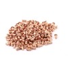 uxcell 200 Pcs 1/8" x 1/4" Copper Round Head Solid Rivets Knurled Shanks
