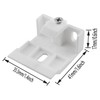 ZZLZX 4PCS Pleated and Cellular Shades Headrail Support Bracket Clip