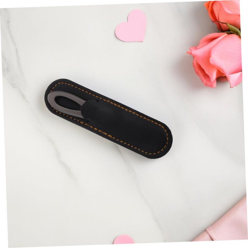 TOVINANNA 2sets Double-sided Stainless Steel Nail Files with Non- Handle