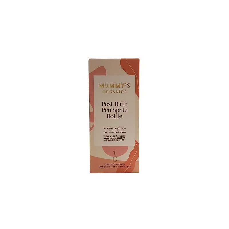 Mummy’s Organics Post Birth Perineal Wash Bottle Upside Down Squeezy