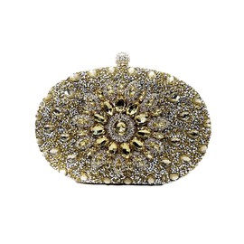 Avilego Evening Bags for Women Sparkly Rhinestone Clutch Purses Luxury Handbags for Weddings Formal Prom Party 2025