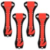 4 Pcs Car Safety Hammer, 2-in-1 Car Emergency Escape Tool