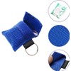 Yzpacc CPR Mask, Disposable CPR Shield Mask Emergency Mask with