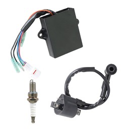 Thomletha Ignition Coil and CDI Replacement for Yamaha Badger 80 Grizzly 80 Raptor 80 YFM80 1995-2008