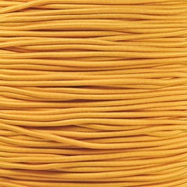 West Coast Paracord Bungee Elastic Nylon Shock Cord (1/8 Inch x 10 Feet, Goldenrod)