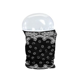 Seirus Snowthing Paisley Black/White 6301 - Sun Protection Plus Fleece Lining for Warmth and Comfort