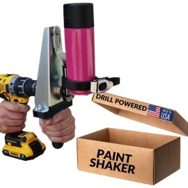 No Brand Spray Can Paint Shaker Mixer - Drill Powered Paint Shaker Electric Paint Shaker