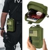bvya Tactical Molle Pouch Multi-Purpose Compact Waist Pack Water-Resistant Small