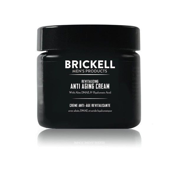 Brickell Men's Revitalizing Anti-Aging Cream For Men, Face Moisturizer For Fa...