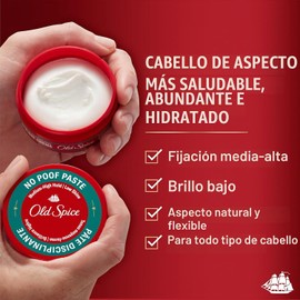 Pasta para Peinar Old Spice Fijación Media - Brillo 63 g