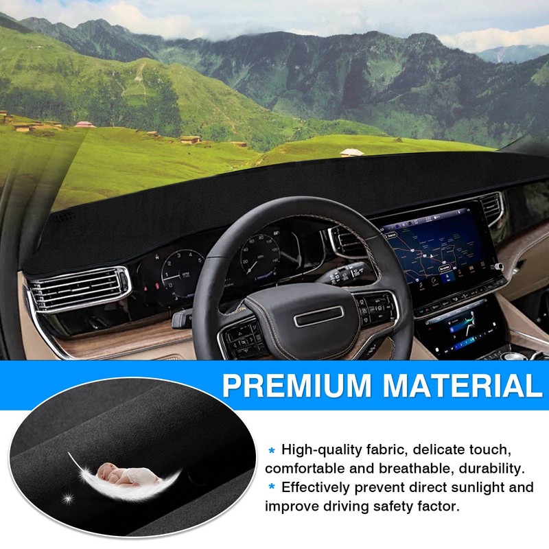 Autorder Dashboard Cover Mat for 2022-2024 Jeep Grand Wagoneer WS