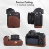 VOVMOEYA Protective Camera Case for Nikon Z50 II Mirrorless Camera,for