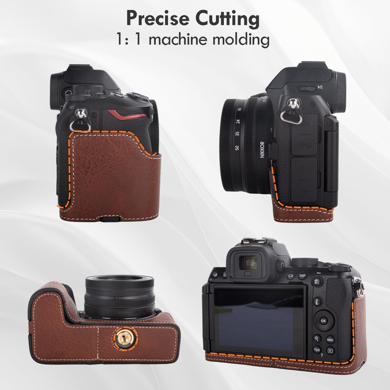 VOVMOEYA Protective Camera Case for Nikon Z50 II Mirrorless Camera,for