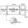 Triple Photo Frame Multiple for 3 Photos 10 x 15