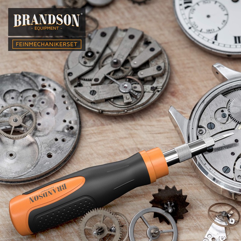 Brandson Screwdriver Set 21 Pieces Mini Bits 4 mm 5