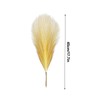 8Pcs Artificial Pampas Grass Versatile Decorative Gradient Green Modern Vase